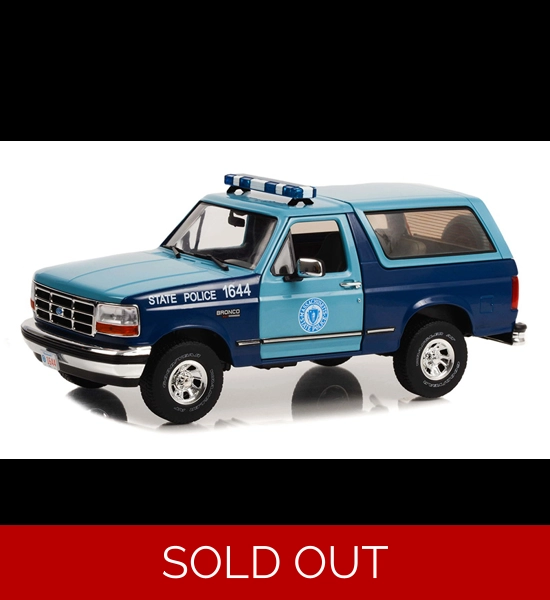 Massachusetts State Police '96 Ford Bronco